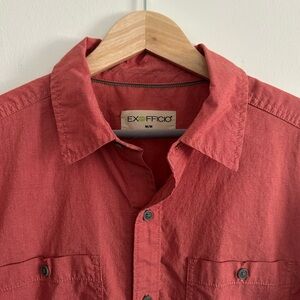 EXOFFICIO Button-Up Shirt - Red